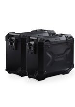 Zestaw: kufry boczne + stelaże PRO TRAX ADV SW-MOTECH 45/37 L do motocykla Honda CRF1100 L Africa Twin/ Adventure Sports (19-), CRF1100 L Africa Twin ES / Adventure Sport ES (23-) [pojemność 45 + 37L]
