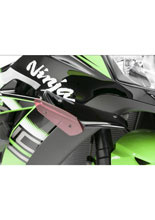 Boczne spoilery dociskowe Puig do Kawasaki ZX-10R (11-20), ZX-10R KRT REPLICA (18-20), ZX-10R SE (18-20), ZX-10RR (17-20) czerwone