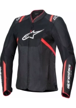 Kurtka motocyklowa damska tekstylna Alpinestars Stella T-SPS Air V2 czarno-czerwona