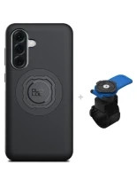 Zestaw: etui MAG na telefon Samsung Galaxy A36 (magnetyczne) + uchwyt Quad Lock montowany za pomocą paska z szybkozłączką