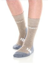 Skarpety damskie Brubeck Trekking Light brązowo-szare