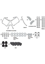 Stelaż kufrów bocznych asymetrycznych K'Voyager Monokey Cam-Side Kappa KL One-Fit BMW R 1300 GS (24-)
