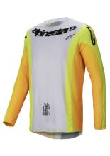 Bluza cross Alpinestars MX Techstar Melt żółto-niebieska