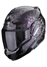 Kask szczękowy Scorpion Exo-Tech Evo Dream czarno-fioletowo-biały