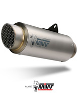 Tłumik motocyklowy Slip-On (GP Pro) MIVV do KTM Superduke 1290 GT (16-) titanium