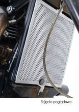 Osłona chłodnicy R&G aluminiowa do Triumpha Scrambler 1200 XC/XE (19-) czarna