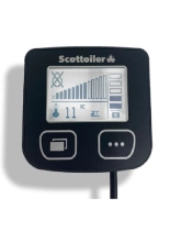 Wyświetlacz Scottoiler do zestawu eSystem v3.1 czarny