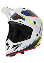 Kask enduro Acerbis Steel Carbon biały