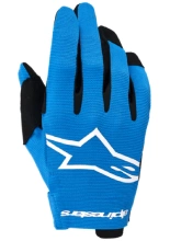 Rękawice cross dziecięce Alpinestars MX Radar niebiesko-czarne