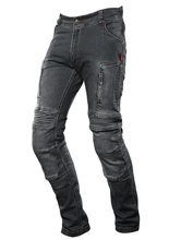 Jeansy motocyklowe 4SR Club Sport szare