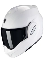 Kask szczękowy Scorpion Exo-Tech Evo Solid biały połysk