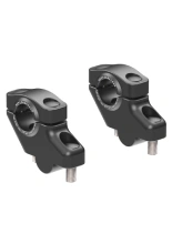 Podwyższenie kierownicy Hepco&Becker Yamaha TT 600 E/S (93-97) [30 mm w górę, 21 mm w tył] czarne