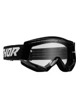 Gogle motocyklowe Thor Combat Racer czarno-białe