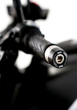 Koncówki kierownicy motocyklowej R&G Racing Suzuki (wybrane modele) srebrno-czarne