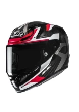 Kask integralny HJC RPHA 12 Carbon Xentra czarno-czerwony