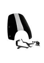 Szyba motocyklowa sportowa PUIG New Generation Honda CMX 1100 Rebel (21-)/ DCT (21-) czarna