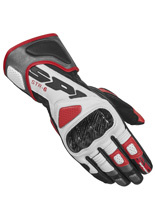 Rękawice motocyklowe Spidi STR-6 czarno-biało-czerwone