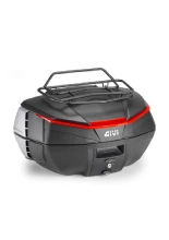 Bagażnik na kufer centralny GIVI V49 metalowy, czarny