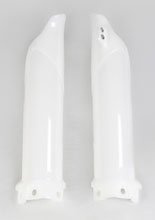 Osłony teleskopów UFO do Kawasaki KX 85 (14-) białe