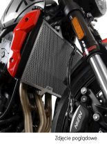 Osłona chłodnicy R&G aluminiowa do Triumpha Trident 660 (21-)/ Tiger 660 Sport (22-) srebrna