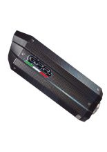Tłumik G.P.R Sonic Poppy do BMW R 1200 RS (17-19) Stal Nierdzewna
