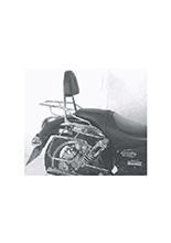 Oparcie pasażera Hepco&Becker do Suzuki VZ 1600 Marauder/M 1600 Intruder (04-05) bez bagażnika