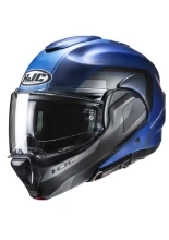 Kask szczękowy HJC F100 Reff niebiesko-szary