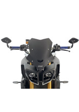 Szyba motocyklowa WRS Sport Yamaha MT-10/ SP (16-21) czarna matowa