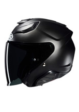 Kask otwarty HJC F31 Solid Semi Flat czarny