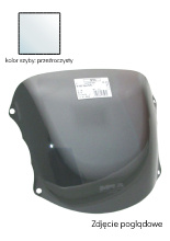 Szyba motocyklowa MRA oryginalny kształt "O" Honda NTV 650 Deauville (98-05) przeźroczysta