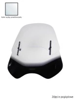 Szyba motocyklowa uniwersalna MRA Vario-Screen "VNB" przezroczysta [bez mocowania]