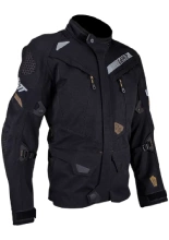Kurtka motocyklowa tekstylna Leatt DriTour 7.5 Stealth czarna
