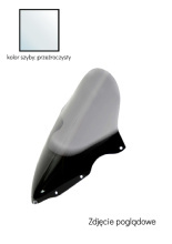 Szyba motocyklowa MRA Sport "SP" Yamaha T-MAX XP 500 [01-07] przeźroczysta