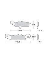 KLOCKI HAMULCOWE SBS 798 SI