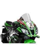 Szyba sportowa PUIG do Kawasaki ZX-10R (16-20), ZX-10R KRT REPLICA (18-20), ZX-10R SE (18-20), ZX-10RR (17-20) przezroczysta