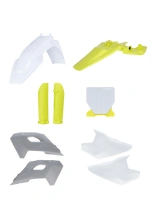 Pełny zestaw plastików Acerbis Husqvarna (wybrane modele) biały-fluo