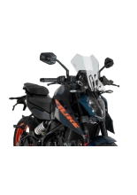 Szyba motocyklowa turystyczna PUIG KTM 125 Duke (24-)/ 390 Duke (24-) przeźroczysta
