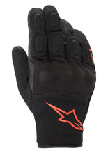 Rękawice motocyklowe Alpinestars S-Max Drystar czarno-czerwone