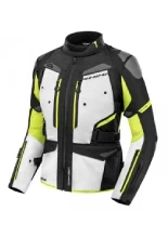 Kurtka motocyklowa damska tekstylna Shima Dune fluo-czarna