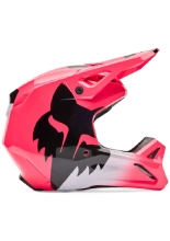 Kask enduro Fox V1 Shield czarno-różowy