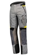 Spodnie motocyklowe tekstylne Scott Dualraid Dryo szaro-żółte