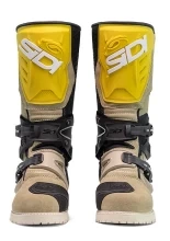 Buty motocyklowe Sidi Adventure 2 Gore-Tex brązowo-żółte
