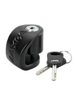 Disclock Lampa Stone XS czarny [trzpień: Ø 5,5 mm]