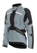 Kurtka motocyklowa damska tekstylna Dainese Gullfoss D-Dry szaro-czarna