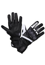 Rękawice motocyklowe Modeka Miako czarno-białe