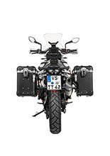 Zestaw: kufry boczne czarne Zega Evo X + stelaże czarne Touratech KTM 890 Adventure/R, 790 Adventure/R (38/38L)