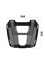 Stelaż pod kufer centralny Hepco&Becker EasyRack BMW C 600 Sport [12-21] / C 650 Sport [16-21]