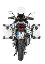Zestaw: kufry boczne z anodowanego aluminium srebrne "And-S" Zega Evo + stelaże srebrne Touratech Honda CRF1100L Africa Twin (22-)/ Adventure Sports (31+38L)