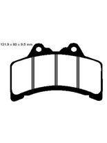 Klocki hamulcowe EBC FA379HH 71.45 x 49.9 x 7.76mm na przód