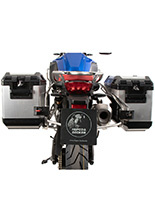 Zestaw: kufry boczne + stelaże Hepco&Becker Xplorer Cutout BMW F 800 GS (24-) srebrne